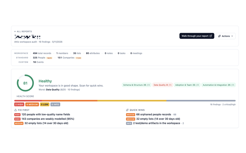Audit screenshot 2
