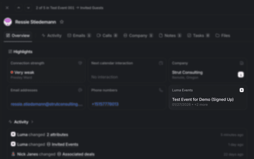 Luma Events screenshot 4